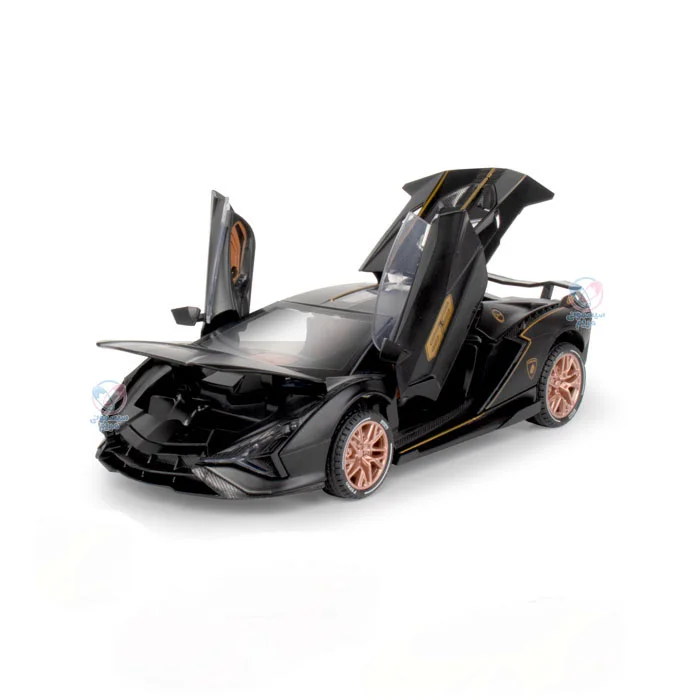 ماشین بازی فلزی، با طرح شیک لامبورگینی مناسب برای بازی و سرگرمی کودکان در تمام سنین