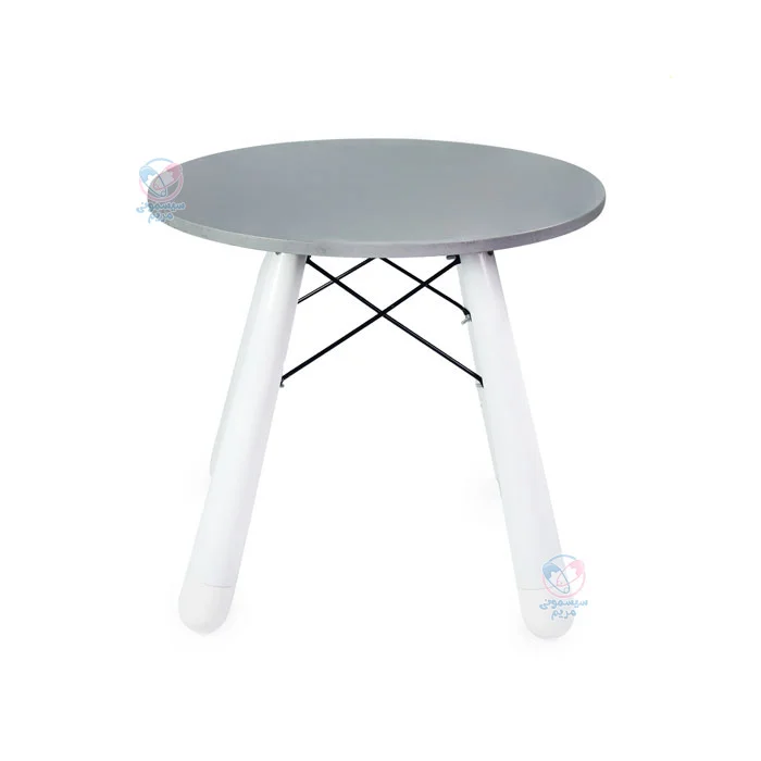 میز چوبی گرد کودک بیبی ویژن Baby Vision نیاز به فضای کم