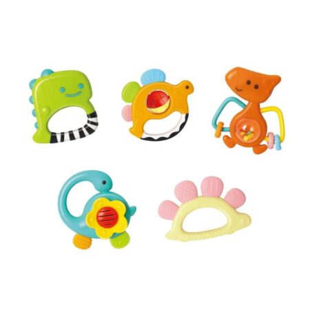 ست جغجغه 5 عددی هولی تویز Huile Toys 1109