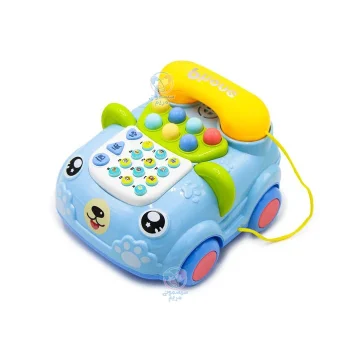 تلفن موزیکال ماشین رنگی 2299