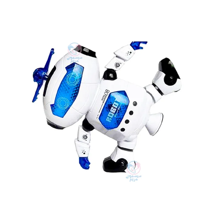 با قابلیت تکان دادن دست و پا، رقص نور، حرکت به طرفین و رقص