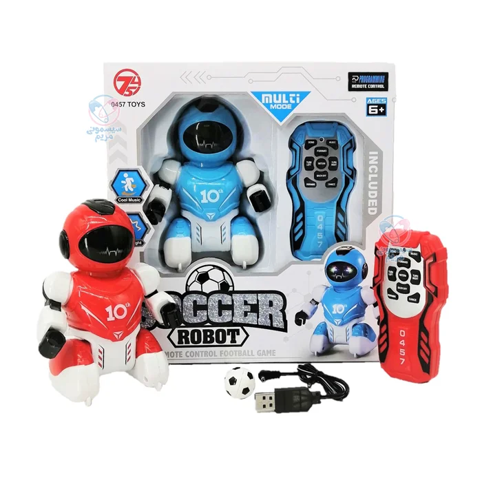 مجهز به کنترل از راه دور برای انجام تمام حرکات