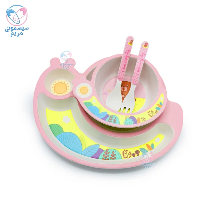 تهیه شده از بامبو و رزین خوراک