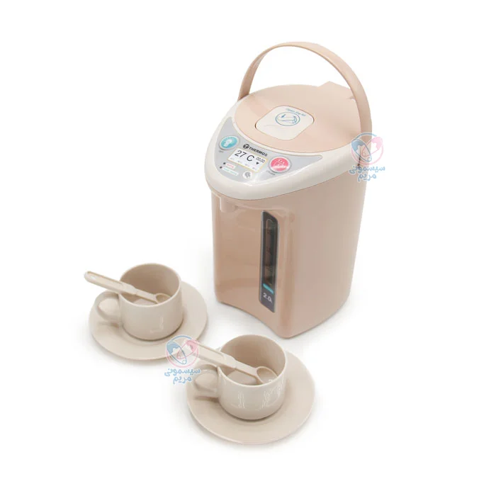 محصولی مجهز به دو سری و یک محل برای خروج مایع، مناسب برای کودکان بالای 3 سال