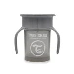 لیوان 360 درجه 230 میلی لیتر تویست شیک Twistshake طوسی