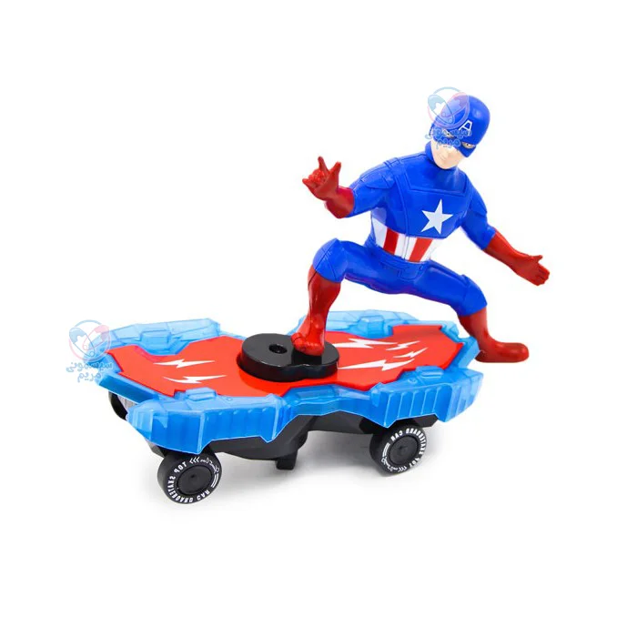 کاپیتان آمریکا اسکیت سوار Hc025 - 2