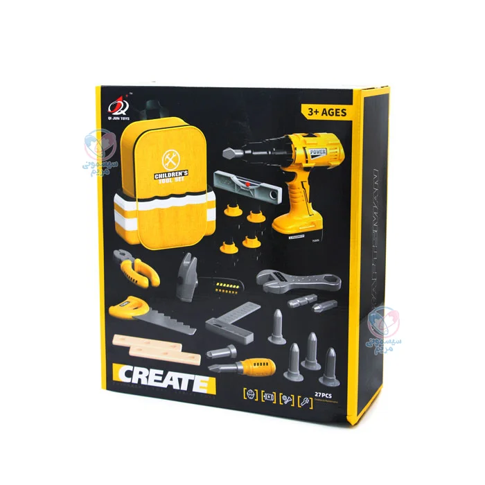 کوله پشتی جعبه ابزار G 253، شامل 27 قطعه کاربردی