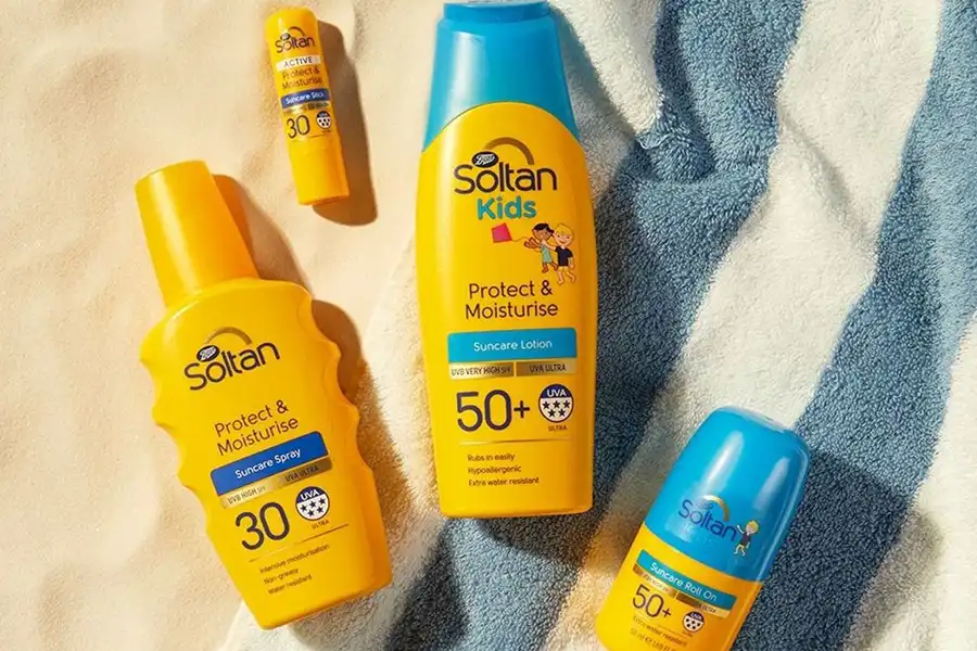 خاصیت آنتی‌اکسیدانی ضد آفتاب Soltan موجب طراوت و شادابی پوست کودک شما می‌شود.