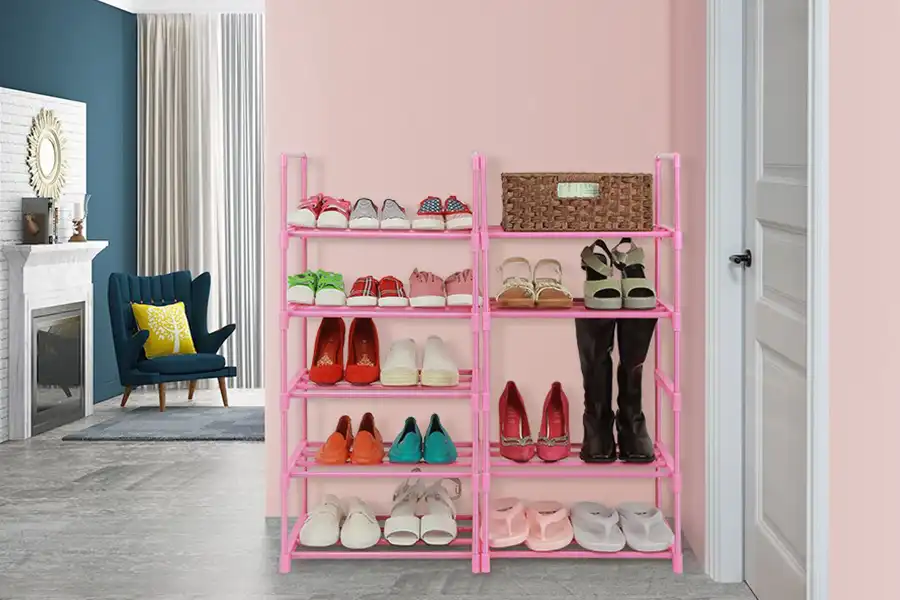 طول و عرض جاکفشیهای طبقهای بر اساس سن کودک و تعداد کفشهای او تعیین میشود.