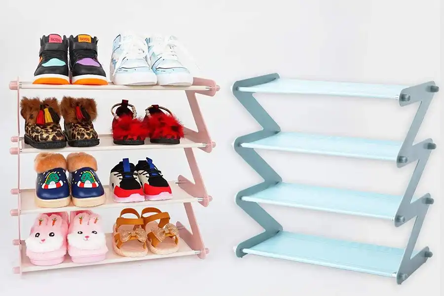 تعداد طبقات جاکفشیهای تاشو بسته به حداکثر ارتفاعی که دارند، متفاوت است.