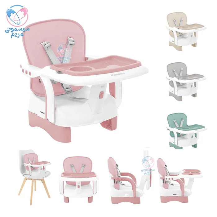 مجهز به کمربند ایمنی 5 نقطه