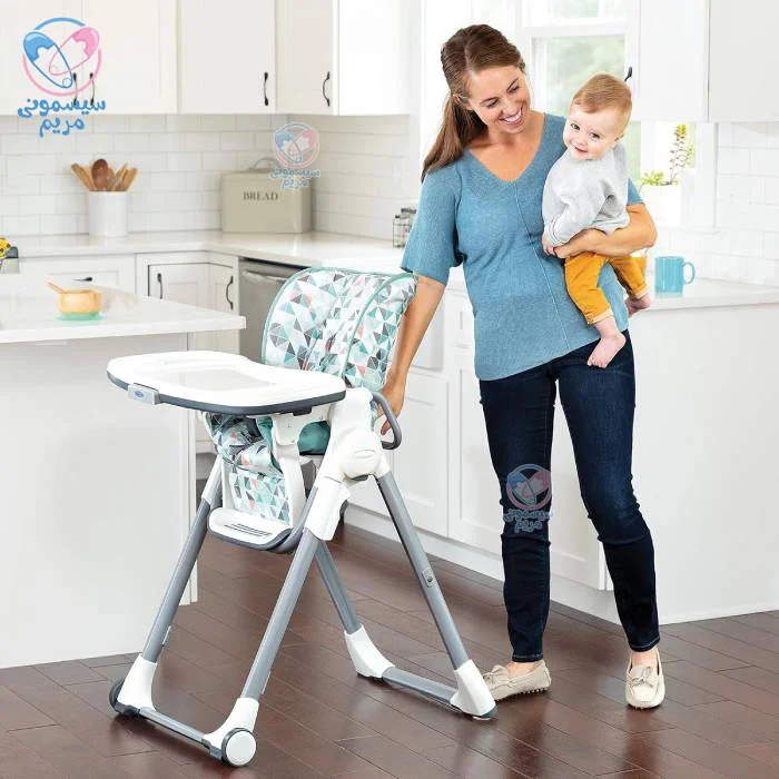 صندلی غذای کودک گراکو Graco Swift Fold با قابلیت جمعشدن با یک دست