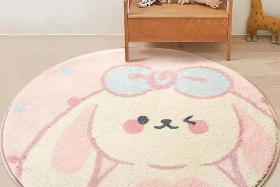 استفاده از رنگهای شاد و روشن در فرش اتاق کودک، باعث ایجاد فضایی شاداب و پر انرژی میشود.