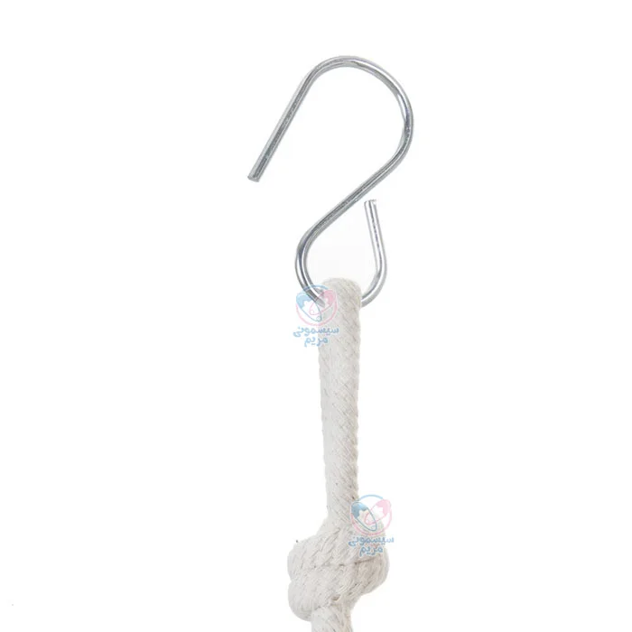 مجهز به دو قلاب و دو حلقه برای نصب آسان و استفاده راحت