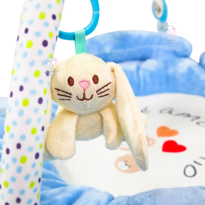 مجهز به پنج آویز عروسکی سرگرمکننده