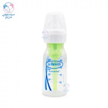 شیشه شیر 120 میلی لیتر با جعبه دکتر براون Dr Brown's