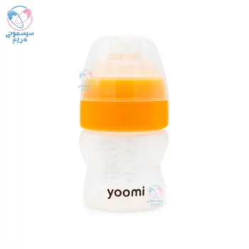 شیشه شیر وارمر دار 140 میلی لیتر یومی Yoomi