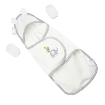 قنداق چسبی رزبرن Roseborn Brooks Jungle سفید