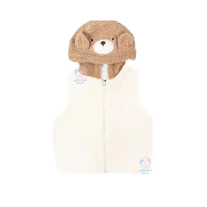 مجهز به ژیله کلاهدار با بافت نرم و لطیف برای کودکان