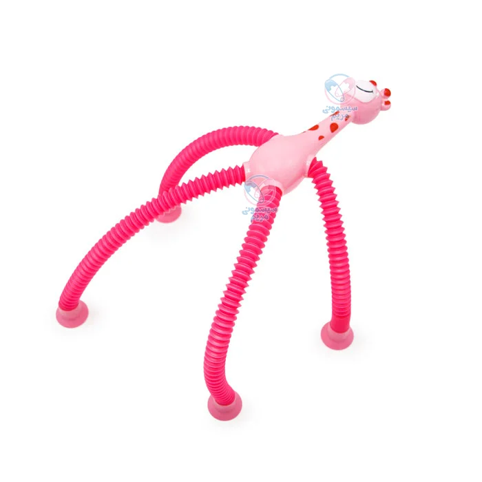 زرافه فنری با چسبانکهای قوی