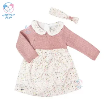 پیراهن دخترانه گلدار ایندیگو Indigo آتوسا 23175