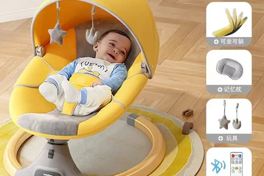 انواع گهواره برقی، معمولاً دارای تنظیمات مختلفی هستند که به والدین اجازه میدهد سرعت و نوع حرکت گهواره را بر اساس نیاز نوزاد تنظیم کنند.