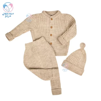 بلوز و شلوار و کلاه بافت ووفیم Wofim 2716