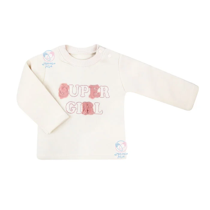 بلوزی نخ پنبه با آستر کرکی، مناسب فصول سرد سال