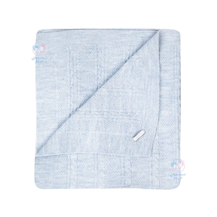 پتو بافت بیبی دولا Babydola 13720 آبی