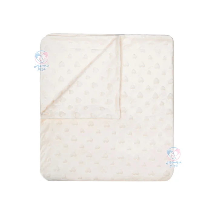 پتو مخمل طرح قلب بی بیبی Bi baby 64637
