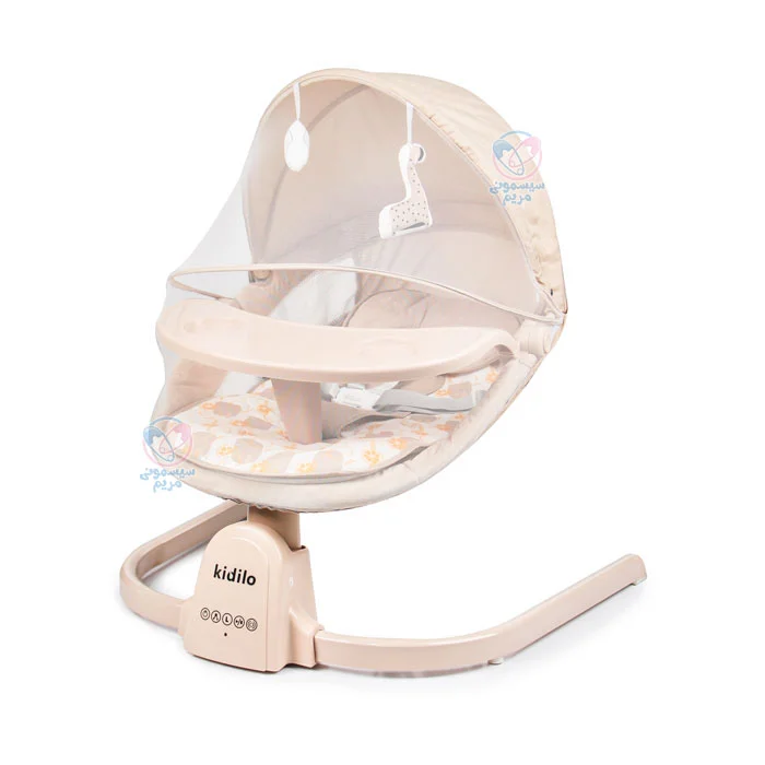 گهواره برقی 3in1 کیدیلو Kidilo با پشهبند محافظ