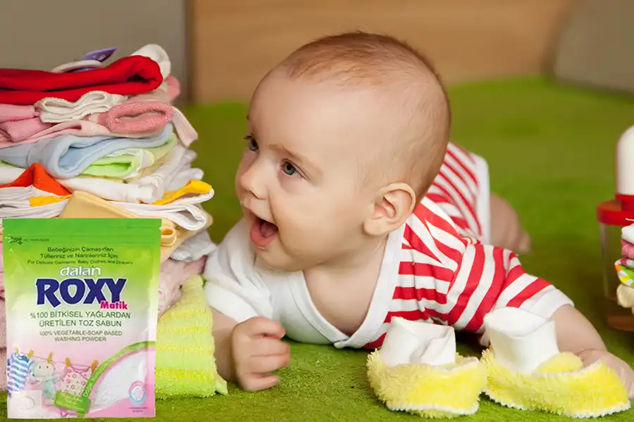 پودر شستشو رکسی با ترکیبات گیاهی، مناسب برای شستشوی لباسهای دلبند شما با لباسشویی و دست