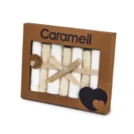 دستمال دست و صورت 7 عددی ارگانیک کارامل 1039 Caramell سفید کرم