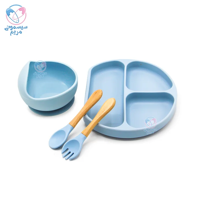 ست ظروف غذا تمام سیلیکونی کاملا سبک و مقاوم