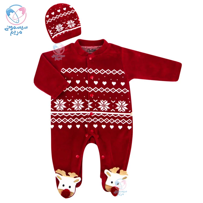 سرهمی مخمل کریسمس دالین 2017 Daleen