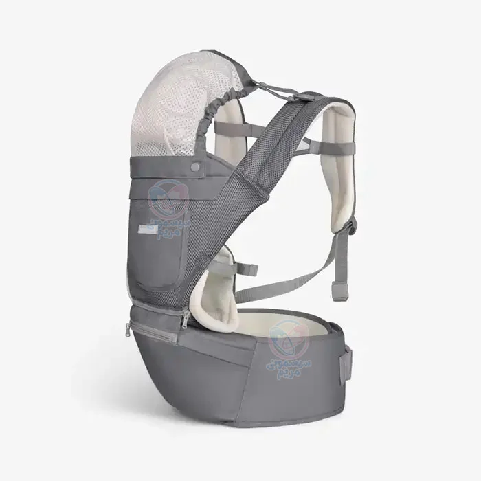 آغوشی نشیمن دار کیکابو Kikkaboo Chloe Mesh طوسی