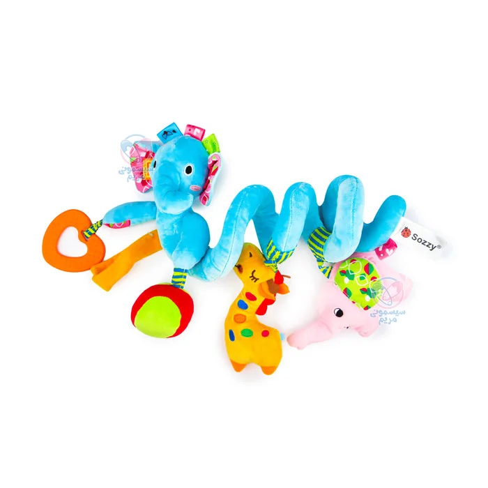 آویز مارپیچ سوزی Sozzy آبی