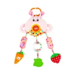 آویز کریر حیوانات هپی مانکی Happy Monkey خرگوش صورتی