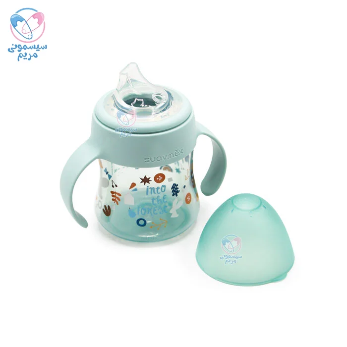 لیوان آموزشی 150 میل سواوینکس سری سیلیکونی نرم و مقاوم