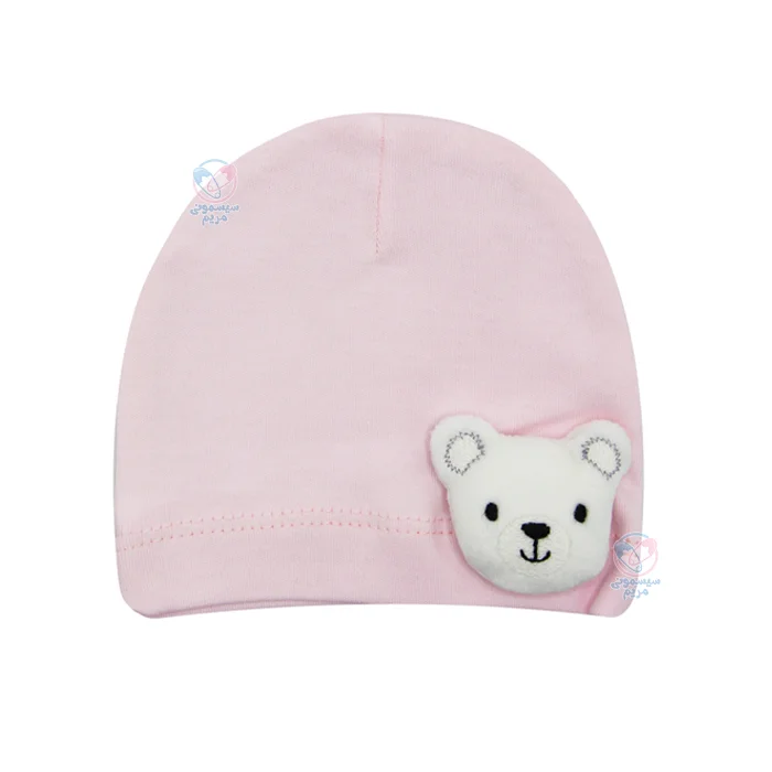 کلاه نخی خرسی بی بیبی Bi Baby 72192 ضد حساسیت و ایمن