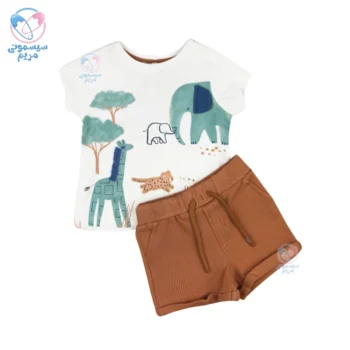 تیشرت و شلوارک ساوانا ایندیگو 14224 Indigo