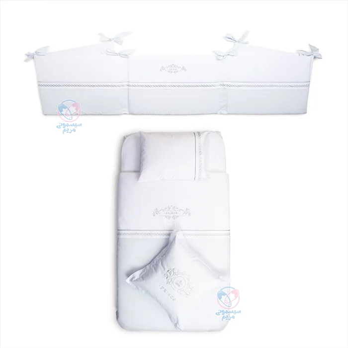سرویس خواب 8 تیکه فونا بیبی پرنس 5202 Funna Baby Prince جنس کتان ضد حساسیت