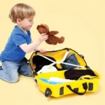 چمدان چرخدار زرد ترانکی Trunki