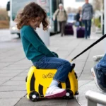 چمدان چرخدار زرد ترانکی Trunki