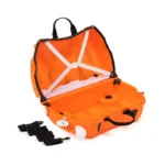 چمدان چرخدار نارنجی ترانکی Trunki