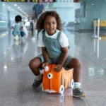 چمدان چرخدار نارنجی ترانکی Trunki