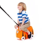 چمدان چرخدار نارنجی ترانکی Trunki