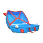 چمدان چرخدار هواپیما آبی ترانکی Trunki