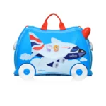 چمدان چرخدار هواپیما آبی ترانکی Trunki