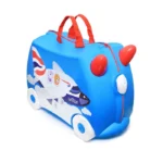 چمدان چرخدار هواپیما آبی ترانکی Trunki